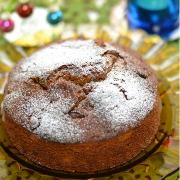 【クリスマス・12月限定】Xmasフルーツケーキ(丸型)